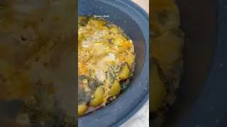 شطيطحة بطاطا بالسلق تاع ماني 🇩🇿chtit&rsquo;ha &eacute;pinards &agrave; l&rsquo;ancienne #شطيطحة #طبق_تقليدي #سلق