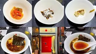 Japanese Soba Noodles蔦の会員制「夜蔦」の10月の限定ラーメン 「醤油らぁめん2022-2025」のLimited Course