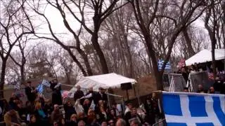 PanSamian Brotherhood Pythagoras of NY Celebrates 100 Years Greek Parade NYC 2013