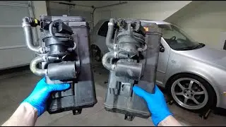DIY: Volkswagen MK4 GTI / Jetta Fuel Leak Detection Pump (LDP) & Charcoal Canister I 4K