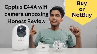 Cpplus E44A wifi camera | review  unboxing | featured specifications #cpplus #wificamera #gullywale