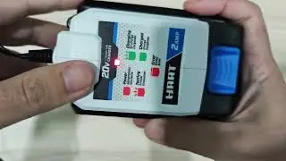 HART Battery Charger Indicator Light Meanings (Flashing Red, Flashing Green, Solid Red, Solid Green)