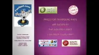 Trampoline Parts: Trampoline Mats, Pads, Springs and other Accessories For Sale