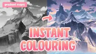 How to Colour INSTANTLY with Gradient Maps: The Basics Explained