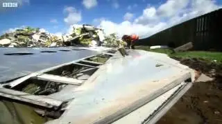 How do you scrap an old Boeing 747 aeroplane
