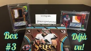 2017 Panini Select Football Hobby Box Break #3