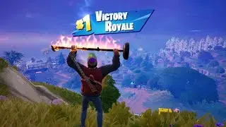 *NEW* BTTF FUTURE MARTY ACCESSORY ON MARTY MCFLY SKIN IN FORTNITE PS5 + A VICTORY ROYALE WIN! (SOLO)