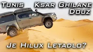 Tunis - Skoky s Hiluxem aneb překvapivá cesta do Douz