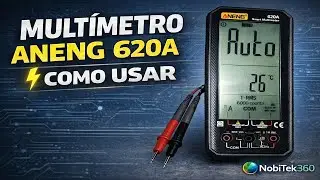 Smart Multímetro Aneng 620A aprenda como usar está incrível ferramenta #eletronica