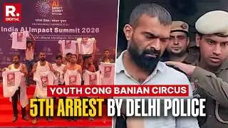 Youth Cong Protest At AI Summit: Delhi Police Arrest Jitendra; Court Sends Accused to 2-Day Remand