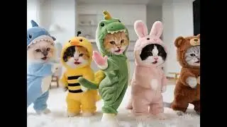 Nostalgia Alert! 🍏 Who&rsquo;s the MVP of Our Cat Dance Troupe&rsquo;s New Routine?