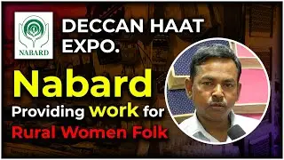NABARD 7th Deccan Haat 2021 Expo | NABARD is Providing Work for Rural Women Folk | Hybiz tv