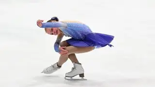 Savannah's 1st place in Pre-Juv well balanced Free Skate at Peach Classic