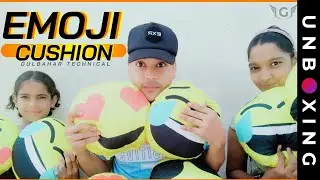 Emoji Cushion Unboxing - Pack of 8 Emoji Pillow @₹ 500/-