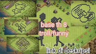 5 Base Th 8 Troll/Funny | Base coc Th 8 | Clash of clans