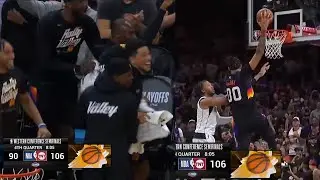 Suns Bench Can't Believe This JaVale McGee Play