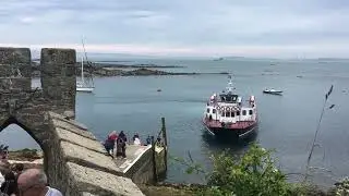 Ferry to the island of Herm