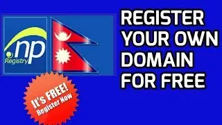 How to register .com.np domain for free in Nepal