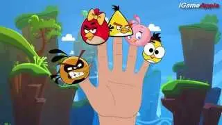 Finger Family Songs -  Angry Birds Finger Family Collection Nursery Rhymes