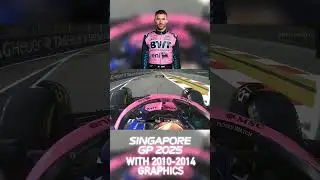 🏎️ 🚀 СТАРТ ГОНКИ Пьера Гасли | Гран-при Сингапура 2025 года с графикой 2010-2014 годов #f1