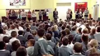 Teacher flash mob for Anti-Bullying Week