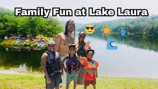 Family Fun at Lake Laura 🌊 | The Gibson Life in Bayse, VA