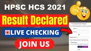 HPSC HCS Result 2021 (Out) &ndash; Check Haryana Civil Services Pre Results Here