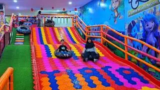 Playground Dalam Kampung Yang seru - Kids Tiara Bantargebang Bekasi