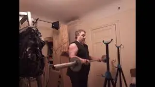 БИЦЕПС  СТАТОДИНАМИКА  7серия 2подход 21,5кг4x5сек,Biceps 7sērija 2piegājiens 21,5kg 4x5sek
