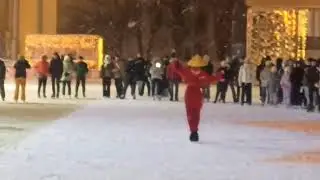 Китайское шоу продолжается в честь Китайского Нового Года Каток ВЛНХ ! 