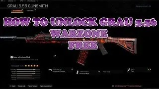 HOW TO UNLOCK GRAU 5.56 WARZONE / Call of Duty: Modern Warfare FREE access weekend to multiplayer