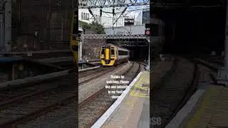 Transport for Wales Class 158 841 arrives at Birmingham New St #uk #train #diesel #br #travel #tfw