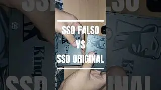 SSD KINGSTON FALSO VS SSD KINGSTON ORIGINAL