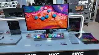 #ces2026 | The world first RGB MiniLED | HKC M10 Ultra Monitor #hkc #monitor #RGBMiniLED #tech