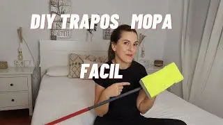 Cómo hacer trapos para mopa fácil y rápido