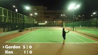 Gordon v Ken | Sai Ching Street Tennis Courts - 2nd Set