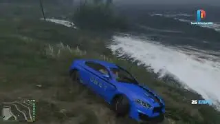 Franklin Saving People In Los Santos's Tsunami ! GTA 5 Mods