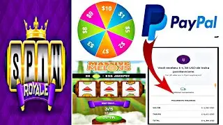 Spin Royale App🔥🔥 ||Spin And Earn | Free Paypal Cash Earning App । New Paypal App