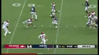Harsins last stand - Razorbacks roll Auburn Harsin fired!