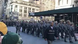 NYPD Police Emerald Society Pier party 2019 jay creature