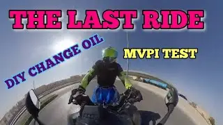 THE LAST RIDE WITH SUZUKI GIXXER SF 250 - DIY CHANGE OIL - MVPI PROCESS - SAUDI MOTOVLOG