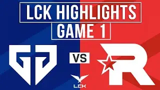 GEN vs KT Highlights Game 1 | LCK 2025 | Gen.G vs KT Rolster