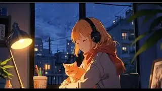 LoFi Groove Music | Relax and study wity your cat
