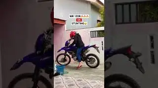 YAMAHA WR 155R 2022🔥 VS STUNTING⁉️ #wr155r #wr155 #wr155supermoto  #motovlogindonesia #rioroboth11