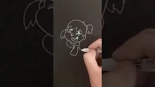 How To Draw a Cute  Girl | Youtube Shorts