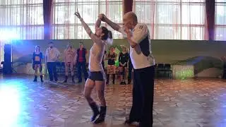 Хастл, Discofox, Siberian Fest 2018, Joke'n'Jill Open, финал, танец 1