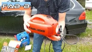 Test Compresseur d'air 12V Black & Decker ASI200