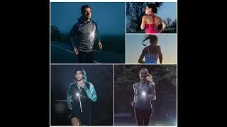 500 Lumens Safety Running Led Flash Light instead of Kalenji Running Light XIESHENG Brand