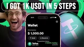 Guide to free1,000 USDT 2025 💰| Free crypto 🔥