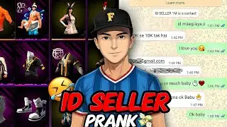 I Pranked Big I'd S@ller's In Free Fire!